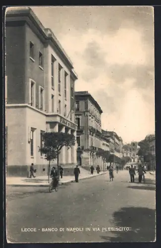 AK Lecce, Banco di Napoli in Via Plebiscito