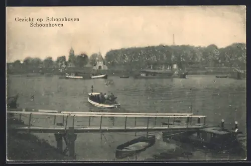 AK Schoonhoven, Gezicht op Schoonhoven