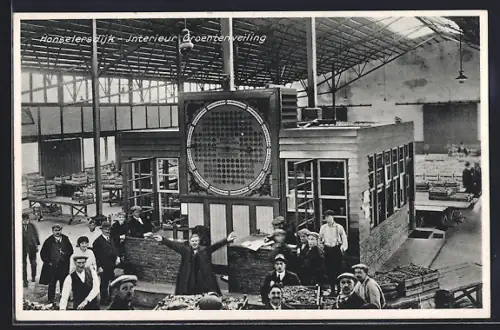 AK Hanselersdijk, Interieur Groentenveiling