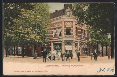 AK Leeuwarden, Stationsweg en Baljéstraat