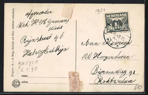 AK Katwijk a. d. Rijn, Valkenburgsche Weg