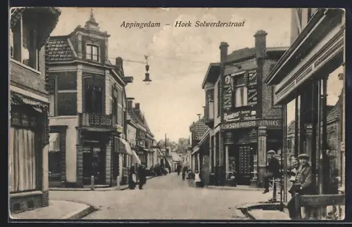 AK Appingedam, Hoek Solwerderstraat