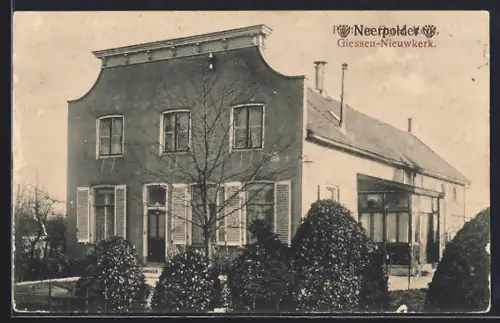 AK Giessen-Nieuwkerk, Pastorie Geref-Kerk