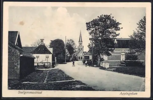 AK Appingedam, Snelgersmastraat, Kirche