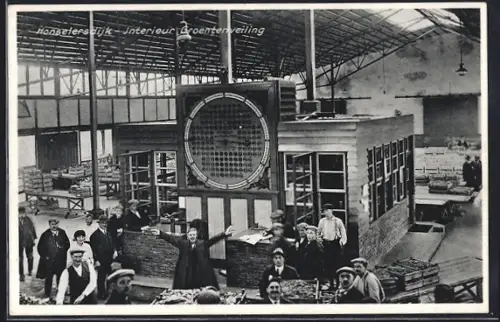 AK Hanselersdijk, Interieur Groentenveiling