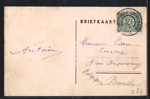 AK `s Gravenhage, Groote Markt