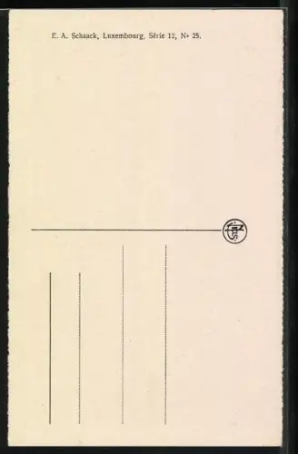 AK Luxembourg, Au bord de l`Alzette vue sur le Rempart