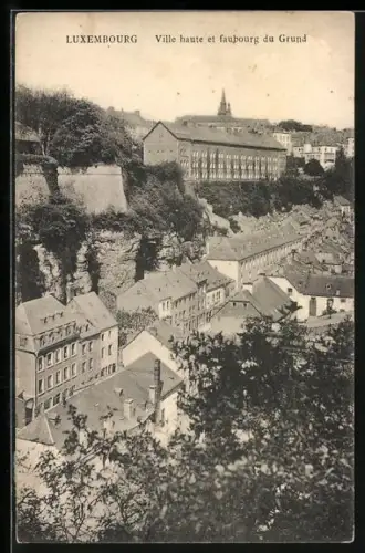 AK Luxembourg, Ville haute et fauborg du Grund