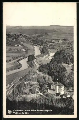AK Echternach, Valle de la Sure, Blick ins Tal