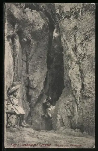 AK Luxembourg, Eingang zum Dewenpetz