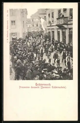 AK Echternach, Procession dansante (Danseurs Echternachois)