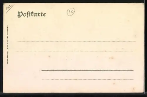 AK Frankfurt a. M., Eschenheimer Thor