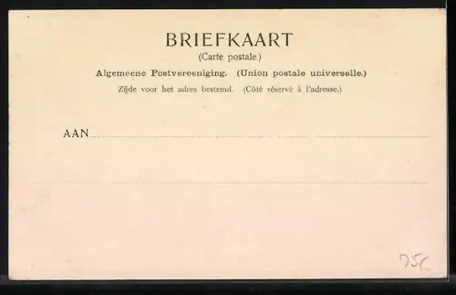 AK Hoorn, Geschäfte an der Strasse Groote Noord, Strassenbahn