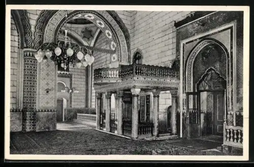 AK Sarajewo, das Innere der Begova Moschee