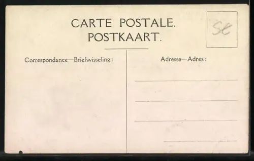 AK Baie de Kigoma, Panoramablick auf den Küstenort Belgisch Congo