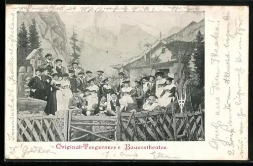 AK Original-Tegernsee`r Bauerntheater