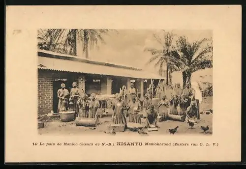 AK Kisantu, Le pain de Manioc