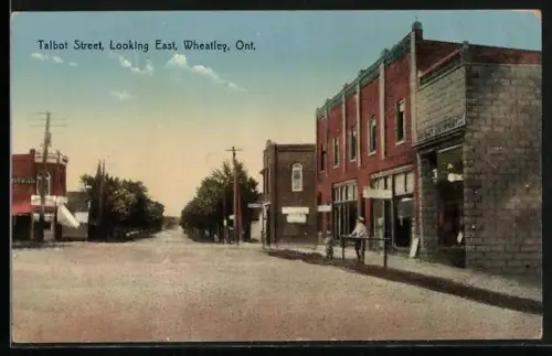 AK Wheatley, Talbot Street, looking East