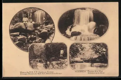 AK Ngidinga, Paysage de la Mosi, Mission des R.R. .PP. Jésuites au Kwango