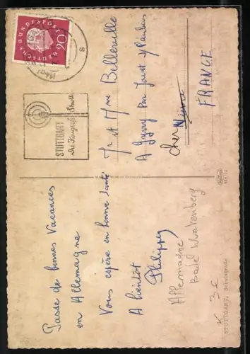 AK Stuttgart, Geschäfte in der Schulstrasse