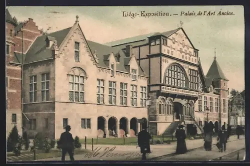 AK Liége, Exposition, Palais de l`Art Ancien