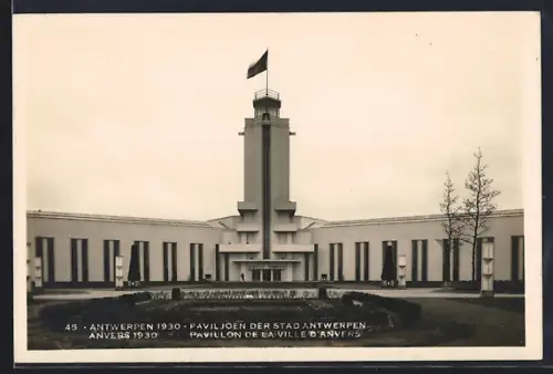 AK Anvers, Ausstellung 1930, Pavillon de la Ville d`Anvers