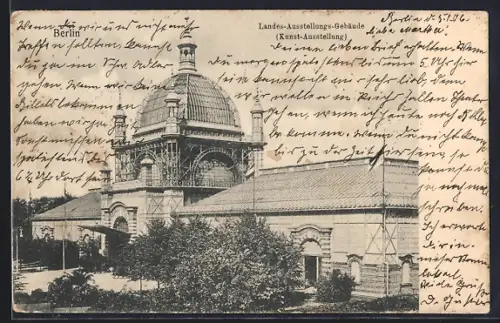 AK Berlin, Landes-Ausstellungs-Gebäude der Kunstausstellung