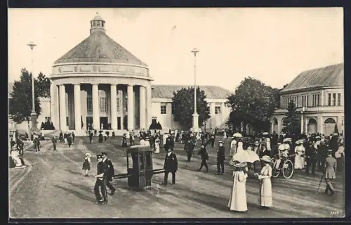 AK Dresden, Intern. Hygiene-Ausstellung Der Mensch 1911