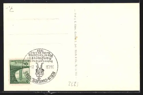 AK Berlin, Internat. Handwerks-Ausstellung 1938, Tschechoslowakei