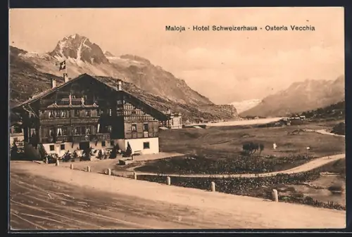 AK Maloja, Hotel Schweizerhaus, Osteria Vecchia