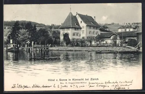 AK Küsnacht bei Zürich, Hotel zur Sonne