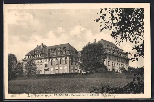 AK Fribourg, Pensionnat Ste-Agnès