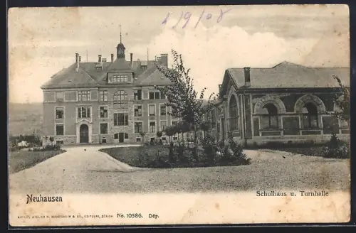 AK Neuhausen, Schulhaus und Turnhalle