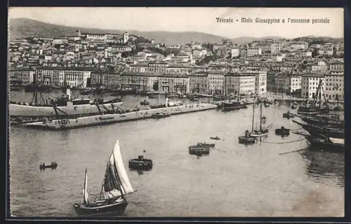 AK Trieste, Molo Giuseppina e Panorama parziale