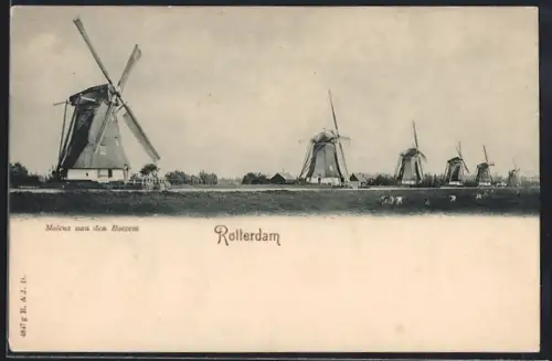 AK Rotterdam, Molens aan den Boezem