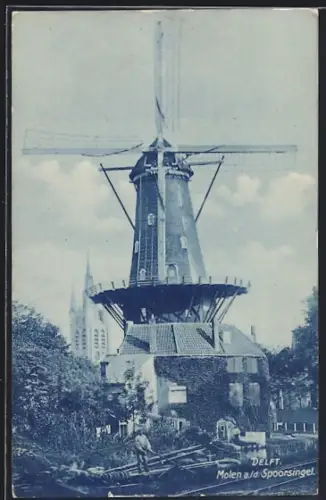 AK Delft, Molen a. d. Spoorsingel