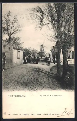 AK Rotterdam, Bij den tol a. d. Bergweg