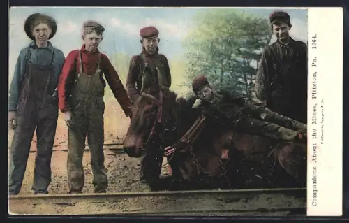 AK Pittston, PA, Companions About the Mines
