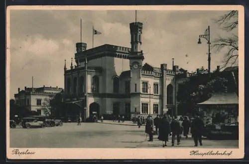AK Breslau, Hauptbahnhof
