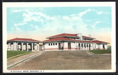 AK Westerly, RI, NYNH & H Depot
