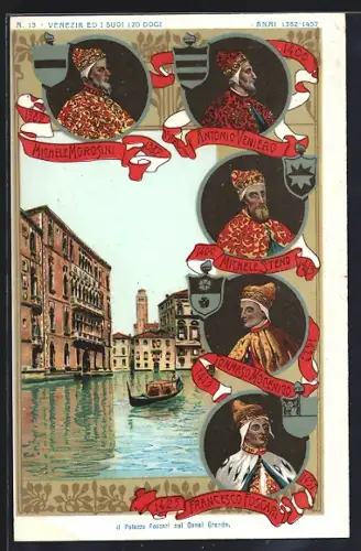 AK Venezia, Dogen Antonio Veniero und Michele Morosini, Palazzo Foscari