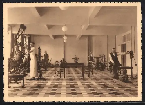 AK Louvain, Institut St. Raphael, Salle de Mécanothérapie, Physiotherapie