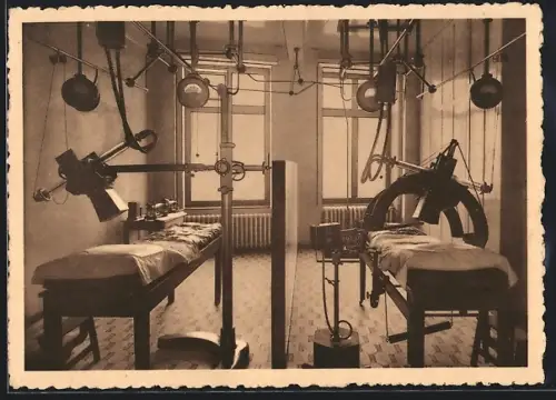 AK Louvain, Institut St. Raphael, Salle de radiothérapie profonde, Physiotherapie