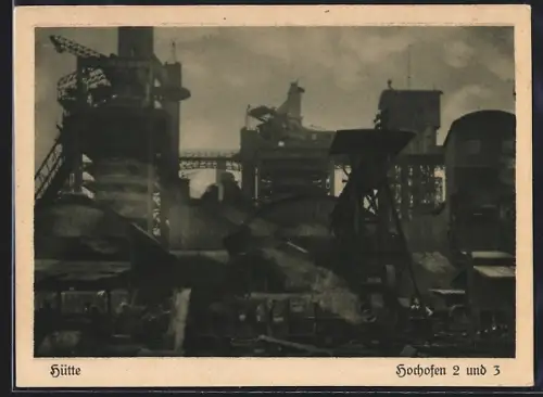 AK Hütte, Hochofen 2 und 3