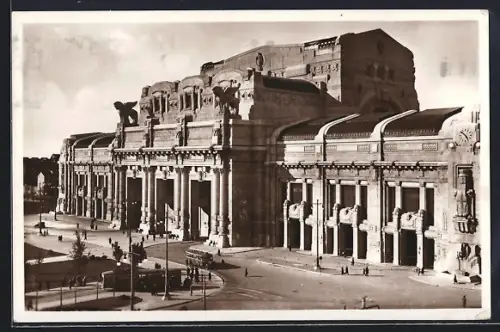 AK Milano, Stazione Centrale, Bahnhof