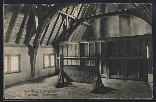 AK Den Haag, Gevangenpoort, Stokzolder, Stock-garret