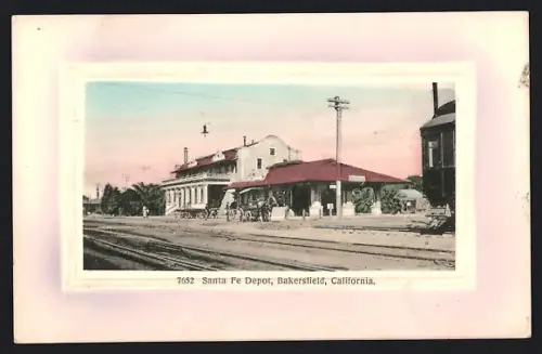 AK Bakersfield /CA, Santa Fe Depot
