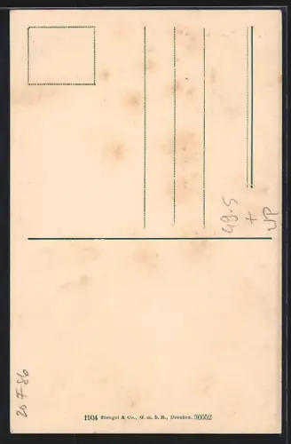 AK Hela, Leuchtturm mit Wegpartie