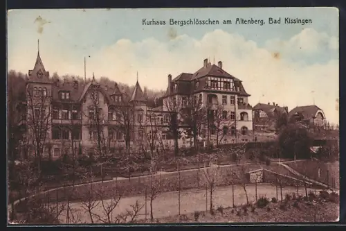 AK Bad Kissingen, Kurhaus Bergschlösschen am Altenberg