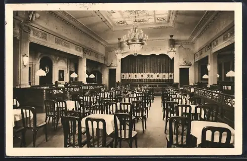 AK Braunschweig, Kleinkunstbühne Viktoria Luise, Theatersaal, Bes. O. Marschka